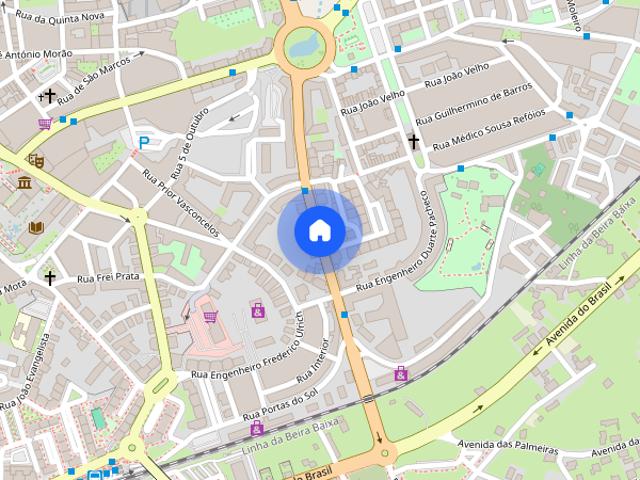 Quarto zona tranquila e proxima do centro da cidade