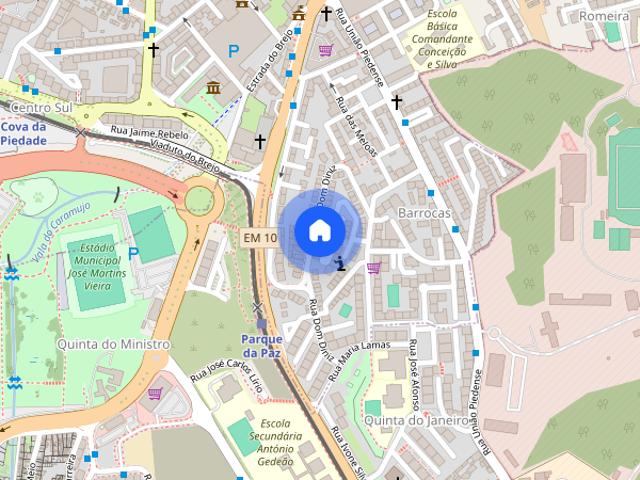 Quartos numa zona calma e muito tranquila de Almada