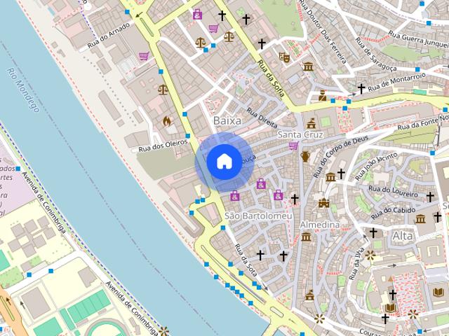 Quartos na baixa de Coimbra Praca 8 Maio