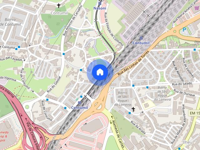 Quartos a 2 minutos a pe da estacao de metro de Contumil