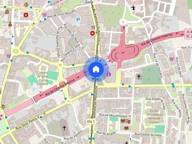 Quartos em Gaia zona St Ovidio