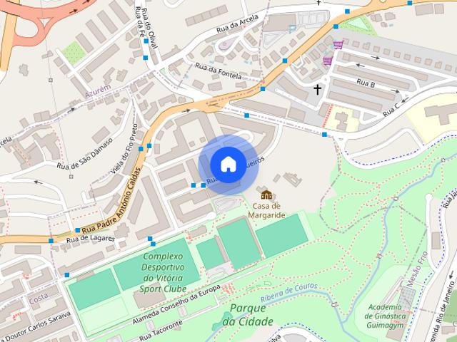 Quartos individuais e independentes a cerca de 2km da UM