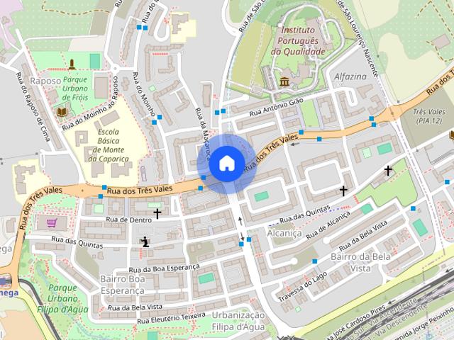 Quartos individuais estudantes Almada metro e Fertagus