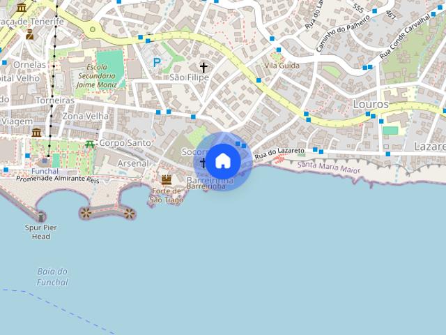 Quartos para alugar no Funchal