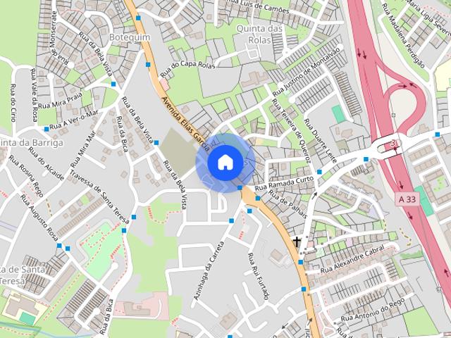Quartos para alugar a estudantes Almada Elias Garcia