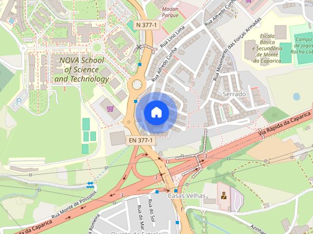 Quartos para ALUNOS 100 metros da Universidade Nova FCT