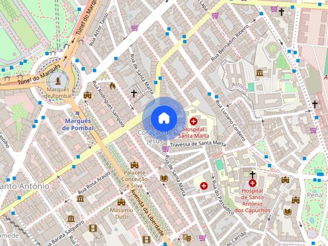 Quartos para arrendar no centro de Lisboa