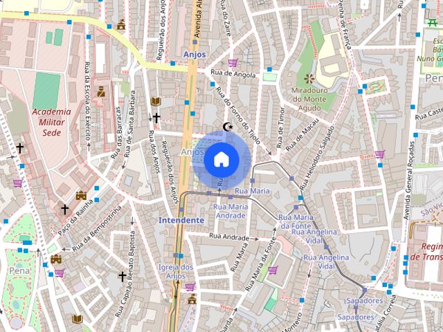 Quartos para arrendar no centro de Lisboa