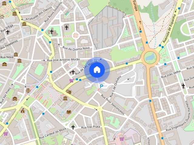 Quartos para arrendar para rapazes no centro de CB