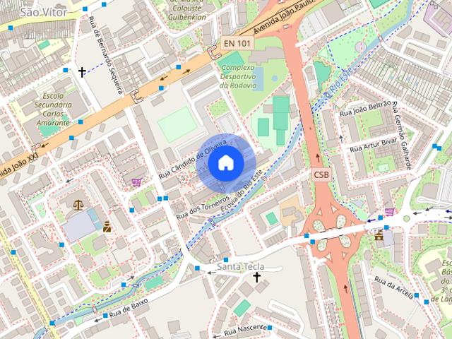 Quartos para Estudantes centro de Braga