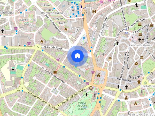 Quartos para estudantes em Viseu centro