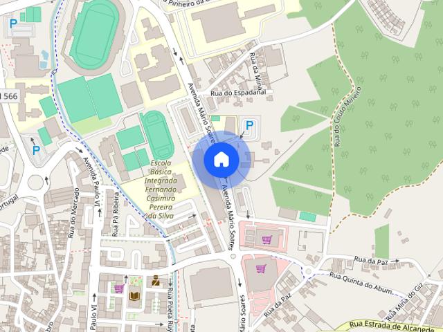 Quartos para estudantes Escola Superior Desporto Rio Maior