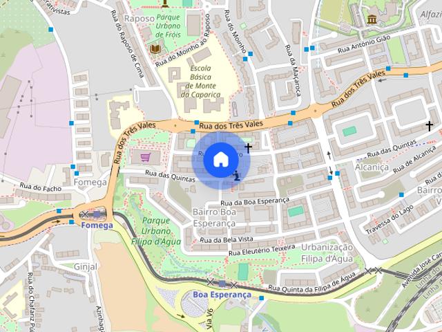 Quartos para estudantes na Caparica
