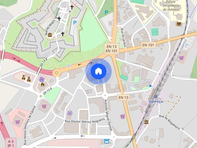 Quartos para estudantes no centro de Valenca