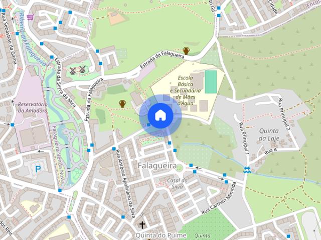 Quartos 8 minutos a pe da Estacao de Metro Amadora Este