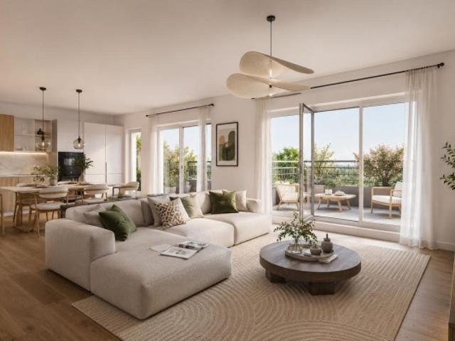QUARTIER DES BORDS DE MARNE MAGNIFIQUE 4 PIÈCES DE 89 M² AVEC TERRASSE DE 26 M²