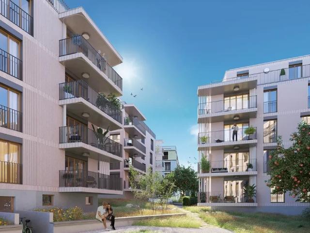 Quartier Fiches Nord Immeuble Minergie construit en 2020