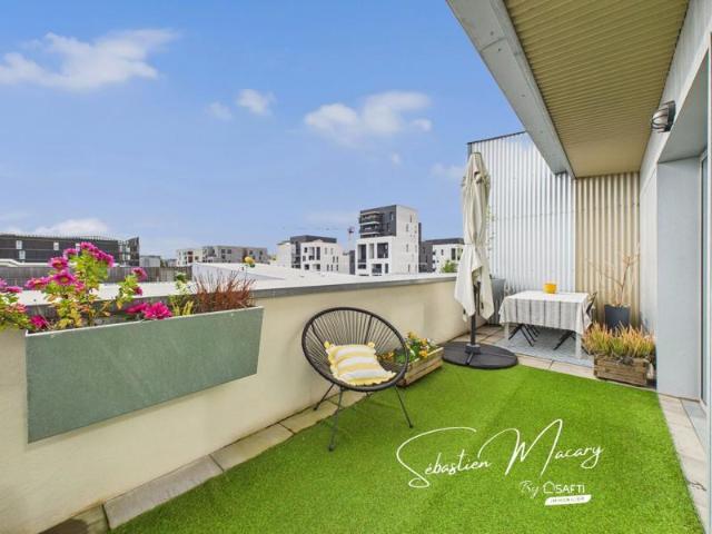 Quartier GINKO Triplex de 96 m² 4 chambres Terrasses exposées Sud