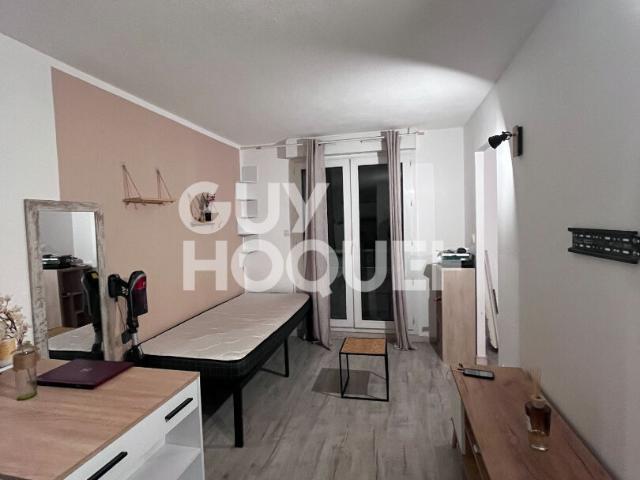 QUARTIER LA VALSIERE: T1 BIS MEUBLE 31.54 m2 + BALCON + PARKING