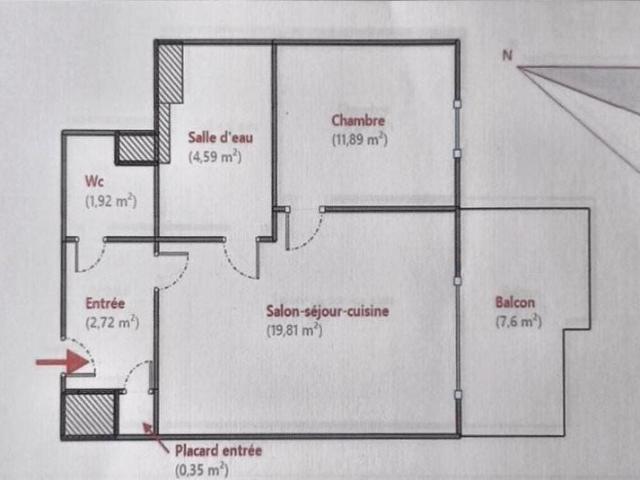 Quartier Pas De Loup/Ovalie: Spacieux Deux Pieces Avec Sa T. 41m² Montpellier
