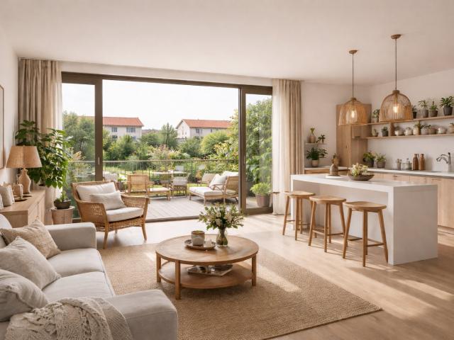 QUARTIER PILON BLANC Grand T4 de 90m² avec terrasse de 15m² 4 pièces, 90 m²