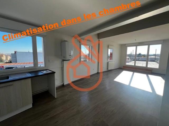 Quartier Place de l'Ormeau T3 DUPLEX 81,43 m² Terrasse 40 m² Blacon 2 Parkings en sous sol