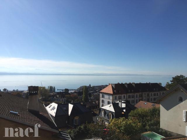 Quartier proche de la gare de Neuchâtel, magnifique.