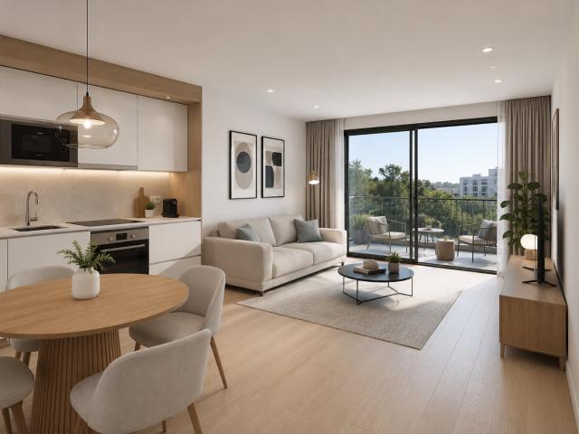 Quartier résidentiel T2 5 min centre ville 2 pièces, 45 m²