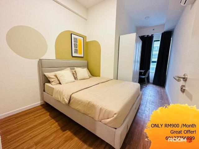 QUEEN BEDROOM ✨MALE UNIT✨FULLY FURNISH BRAND NEW ROOM TO RENT✨