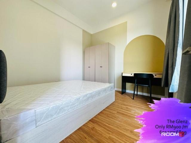Queen Bedroom ✨FEMALE UNIT✨FULLY FURNISH BRAND NEW ROOM TO RENT✨