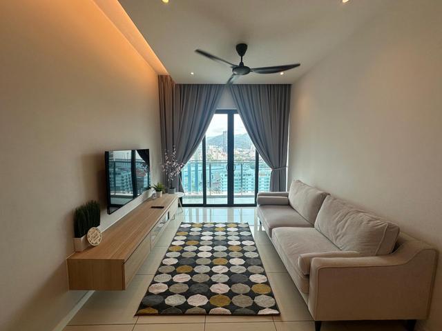 Queens Residences Q2 At Bayan Lepas Fully Reno Furnish