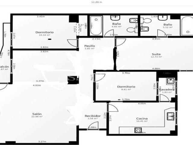 ¿Quiere vivir en el centro? Vivienda en plaza de la Estación