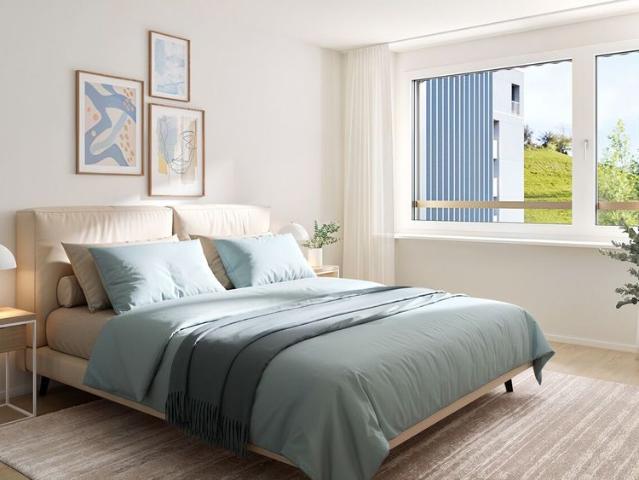 Quiet, modern, close to Bern 3.5 room for well being
