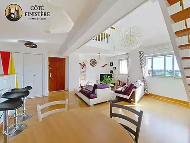 Quimper 29000 Achat / Vente appartement 3 pièces t3 cave