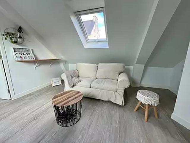 Quimper 29000 Location appartement 2 pièces t2 au dernier étage