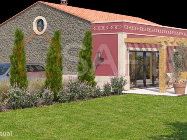 Quinta com projeto de moradia de Luxo