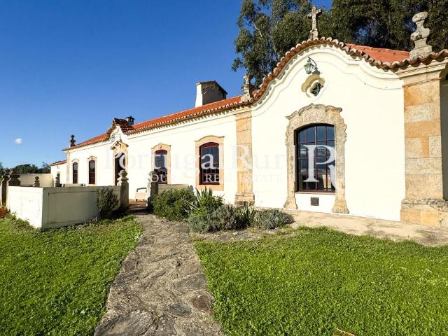 Quinta com Solar Barroco Propriedade Histórica 7.6 hecta. 250m² Crato e Mártires, Flor da Rosa e Vale do Peso