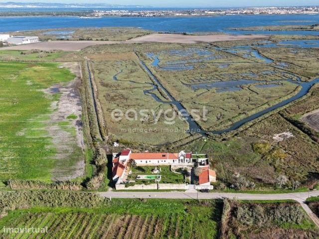 Quinta com 1HA, sita na aldeia ribeirinha mais colorida do tejo: G.