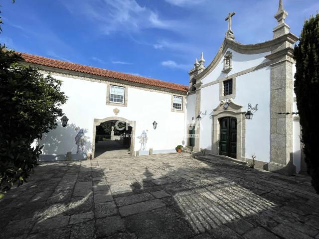 Quinta do séc. Xviii com Capela e Jardins Históricos 631m² Cidade da Maia