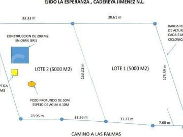 QUINTA EN VENTA EN EJIDO LA ESPERANZA EN CADEREYTA JIMENEZ