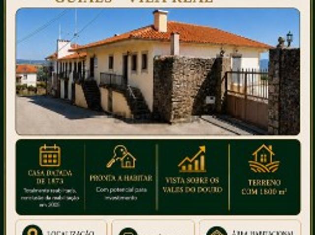Quintas e casas rústicas T4 em Guiães