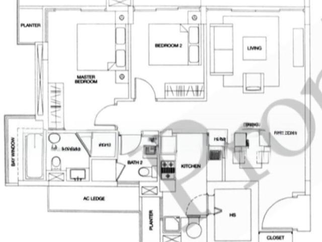 Quinterra D10, Apartment