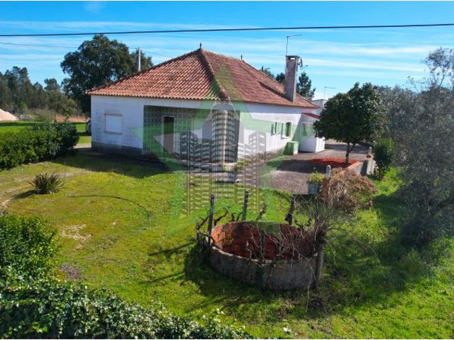 Moradia T3 com anexo habitável, terreno e poço