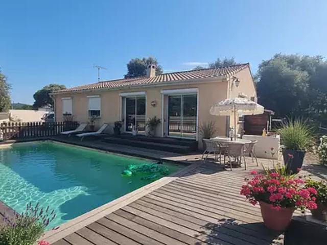 Quissac 30260 Achat / Vente maison 4 pièces t4 piscine jardin