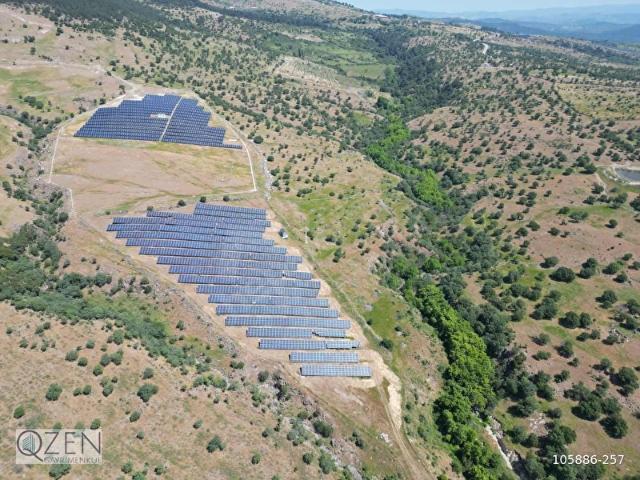 QZEN' DEN 22.700M2 ÜZERİNE KURULU 1.15 MW GES TESİSİ