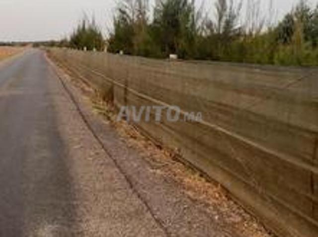 ارض محفضة 4000متر 1كم قبل بحراوي
