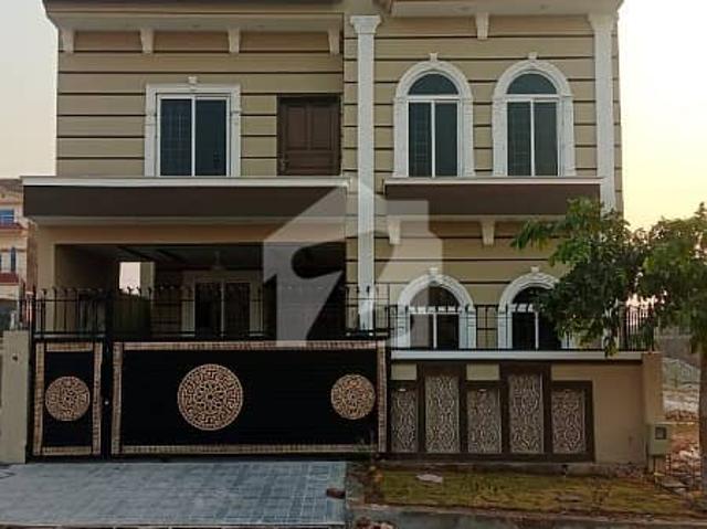 R Black 7 Marla Brand New House Available For Sale In Gulberg Rasidencia Islamabad