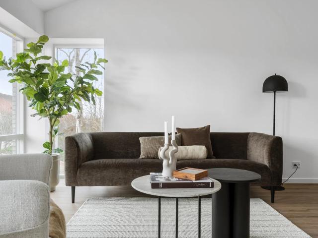 Rækkehus med 3 værelser i naturskønne Smørum