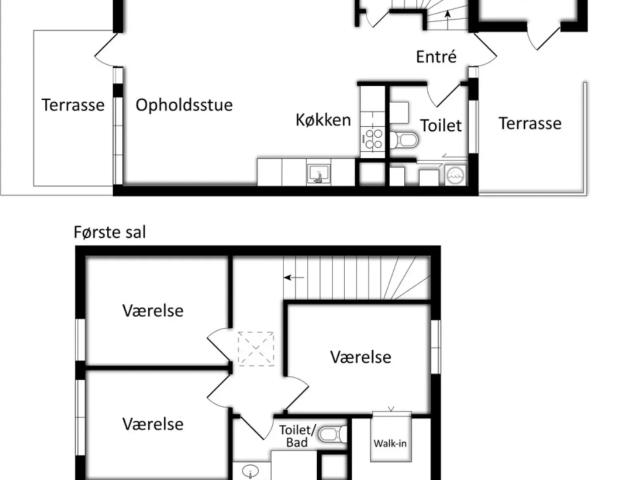 Rækkehus med 4 værelser — 106 m² i Ballerup