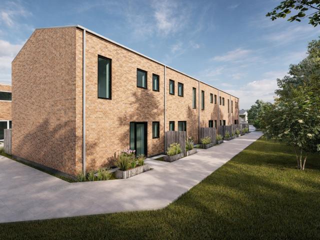 rækkehus på 96 m2 i viborg, gl. randersvej